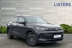 2024 Volkswagen Tiguan Estate 1.5 eTSI Match 5dr DSG in Dolphin Grey at Listers Volkswagen Worcester