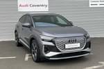 2024 Audi Q4 e-tron Sportback 210kW 45 Quattro 82kWh S Line 5dr Auto (Leather) in Typhoon grey, metallic at Coventry Audi