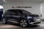 2021 Audi Q4 e-tron Estate 125kW 35 55kWh S Line 5dr Auto in Aurora Violet Metallic at Birmingham Audi