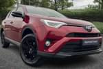 2018 Toyota RAV4 Estate 2.5 VVT-i Hybrid Excel TSS 5dr CVT (Nav) 2WD in Red at Listers Toyota Coventry