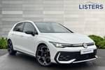 2025 Volkswagen Golf Hatchback 2.0 TSI 265 GTI 5dr DSG in Oryx White Mother-Of-Pearl at Listers Volkswagen Worcester