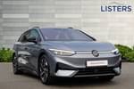 2024 Volkswagen ID.7 Tourer 210kW Match Pro 77kWh 5dr Auto in Stonewashed Blue Metallic at Listers Volkswagen Stratford-upon-Avon