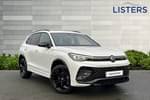 2025 Volkswagen Tiguan Estate 2.0 TSI 265 4Motion R-Line 5dr DSG in Oryx White Mother-Of-Pearl at Listers Volkswagen Worcester