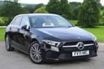 2021 Mercedes-Benz A Class Hatchback Special Editions A180 Sport Executive Edition 5dr Auto in Cosmos Black Metallic at Mercedes-Benz of Grimsby