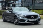 2017 Mercedes-Benz C Class AMG Cabriolet C43 4Matic Premium Plus 2dr Auto in Selenite Grey Metallic at Mercedes-Benz of Lincoln