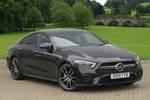 2019 Mercedes-Benz CLS AMG Coupe 53 4Matic+ 4dr TCT in obsidian black metallic at Mercedes-Benz of Boston