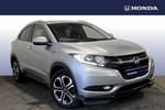 2018 Honda HR-V Hatchback 1.5 i-VTEC EX CVT 5dr in Silver at Listers Honda Stratford-upon-Avon