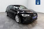 2016 Audi A3 Diesel Hatchback 2.0 TDI S Line 3dr S Tronic (Nav) in Metallic - Mythos black at Listers U Solihull