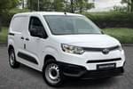 2024 Toyota Proace City L1 Diesel 1.5D 100 Active Van (6 Speed) in White at Listers Toyota Lincoln