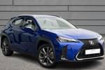 2024 Lexus UX Hatchback 250h 2.0 F-Sport Design 5dr CVT in Azure Blue at Lexus Bristol