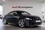 2022 Audi TT Coupe 40 TFSI S Line 2dr S Tronic in Myth Black Metallic at Birmingham Audi