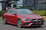 2021 Mercedes-Benz CLA Diesel Shooting Brake 220d AMG Line Premium Plus 5dr Tip Auto in designo patagonia red metallic at Mercedes-Benz of Lincoln