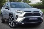 2022 Toyota RAV4 Estate 2.5 PHEV Dynamic 5dr CVT in Silver at Listers Toyota Nuneaton