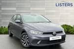 2024 Volkswagen Polo Hatchback 1.0 TSI Life 5dr DSG in Smokey Grey at Listers Volkswagen Evesham