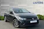 2024 Volkswagen Polo Hatchback 1.0 TSI Life 5dr DSG in Deep Black Pearl Effect at Listers Volkswagen Evesham