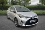 2015 Toyota Yaris Hatchback 1.33 VVT-i Excel 5dr CVT in Silver at Listers Toyota Stratford-upon-Avon