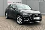 2021 Audi Q3 Estate 35 TFSI Sport 5dr S Tronic in Mythos Black Metallic at Stratford Audi