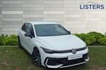 2025 Volkswagen Golf Hatchback 1.5 TSI 150 Black Edition 5dr in Pure White at Listers Volkswagen Coventry