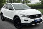 2018 Volkswagen T-Roc Hatchback 1.0 TSI 110 Black Edition 5dr in Metallic - White silver at Listers Toyota Lincoln