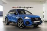 2021 Audi Q3 Estate 40 TFSI Quattro Vorsprung 5dr S Tronic in Turbo Blue at Birmingham Audi