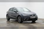 2021 SEAT Ibiza Hatchback 1.0 TSI 110 Xcellence Lux 5dr in Magnetic Grey at Listers SEAT Worcester