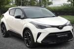 2022 Toyota C-HR Hatchback 1.8 Hybrid GR Sport 5dr CVT in White at Listers Toyota Cheltenham