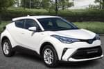 2021 Toyota C-HR Hatchback 1.8 Hybrid Icon 5dr CVT in White at Listers Toyota Cheltenham