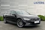 2021 Volkswagen Passat Diesel Estate 2.0 TDI EVO SCR R-Line 5dr DSG in Deep Black at Listers Volkswagen Worcester