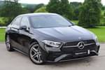 2024 Mercedes-Benz A Class Diesel Saloon A200d AMG Line Executive 4dr Auto in Cosmos Black Metallic at Mercedes-Benz of Grimsby