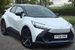 2024 Toyota C-HR Hatchback 1.8 Hybrid Excel 5dr CVT in White at Listers Toyota Grantham