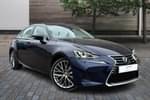 2019 Lexus IS Saloon 300h 4dr CVT Auto (Premium Pack) in Blue at Lexus Cheltenham