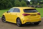 Image two of this 2023 Mercedes-Benz A Class Hatchback A200 AMG Line Executive 5dr Auto in sun yellow at Mercedes-Benz of Boston