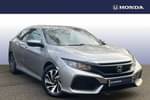 2018 Honda Civic Hatchback 1.0 VTEC Turbo SE 5dr in Silver at Listers Honda Northampton