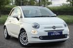 2022 Fiat 500 Hatchback 1.0 Mild Hybrid Dolcevita (Part Leather) 3dr in Special pastel - Bossanova white at Listers Toyota Nuneaton