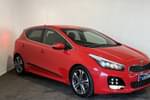 2018 Kia Ceed Hatchback 1.0T GDi ISG GT-Line 5dr in Solid - Track red at Listers U Stratford-upon-Avon