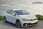 2023 Volkswagen Polo Hatchback 1.0 TSI R-Line 5dr DSG in Ascot Grey at Listers Volkswagen Nuneaton