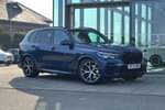 2023 BMW X5 Diesel Estate xDrive40d MHT M Sport 5dr Auto in Phytonic Blue at Listers King's Lynn (BMW)