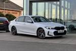 2024 BMW 3 Series Saloon 320i M Sport 4dr Step Auto in Mineral White at Listers King's Lynn (BMW)