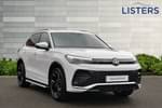 2025 Volkswagen Tiguan Estate 2.0 TSI 265 4Motion R-Line 5dr DSG in Pure white at Listers Volkswagen Stratford-upon-Avon