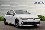 2025 Volkswagen Golf Hatchback 1.5 eTSI 150 R-Line 5dr DSG in Pure white at Listers Volkswagen Stratford-upon-Avon