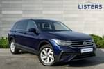 2021 Volkswagen Tiguan Allspace Diesel Estate 2.0 TDI Life 5dr DSG in Atlantic Blue at Listers Volkswagen Worcester