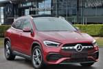 2021 Mercedes-Benz GLA Diesel Hatchback 220d 4Matic AMG Line Premium Plus 5dr Auto in designo patagonia red metallic at Mercedes-Benz of Lincoln