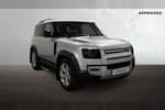 2022 Defender Estate Special Editions 3.0 D250 First Edition 90 3dr Auto (6 Seat) in Hakuba Silver at Listers Land Rover Hereford