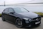 2021 Mercedes-Benz A Class AMG Hatchback Special Editions A35 4Matic Premium Edition 5dr Auto in Cosmos Black Metallic at Mercedes-Benz of Hull