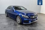 2018 Mercedes-Benz C Class Diesel Saloon C220d AMG Line 4dr 9G-Tronic in Metallic - Brilliant blue at Listers U Solihull