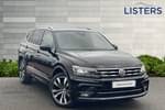 2021 Volkswagen Tiguan Allspace Estate 1.5 TSI EVO R-Line Tech 5dr DSG in Deep Black at Listers Volkswagen Nuneaton