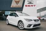 2019 SEAT Ibiza Hatchback 1.0 TSI 115 FR (EZ) 5dr DSG in White at Listers SEAT Coventry