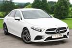 2021 Mercedes-Benz A Class Saloon A250 AMG Line 4dr Auto in Polar White at Mercedes-Benz of Grimsby