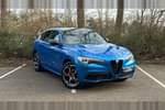 2022 Alfa Romeo Stelvio Estate 2.0 Turbo 280 Veloce 5dr Auto in Metallic - Misano blue at Listers U Northampton