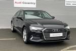 2025 Audi A6 Saloon 50 TFSI e 17.9kWh Quattro Sport 4dr S Tronic in Brilliant Black at Coventry Audi